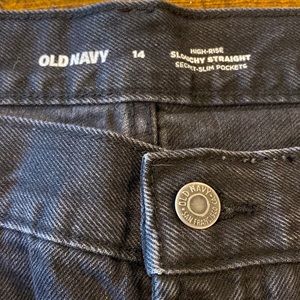 Old Navy High Rise black jeans